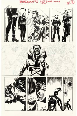 Steve Rude | Future Quest Presents: Birdman Issue 5 Page 18 | Albert Moy