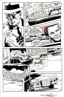 Rick Stasi | Green Hornet Pg 5 (Great Page with Green Hornet Talking To Kato in His Black Beauty Car! | Romitaman