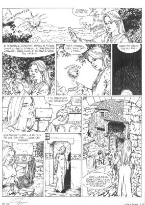 Teng Paul | Planche originale 3 du tome 3 la Folie Seamus du cycle Les Sudenne de LA COMPLAINTE DES LANDES PERDUES | Galerie Napoléon
