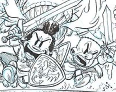 Valkema, Gerben - Original strip - Elsje - (2018) 