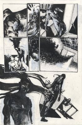 Jason Shawn Alexander | Spawn original art, issue 278 page 4 | Jason Shawn Alexander
