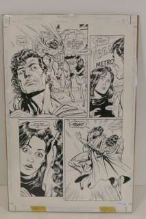 Planche originale de Superman de Jakson Guice (43 x 28cm) | Rops
