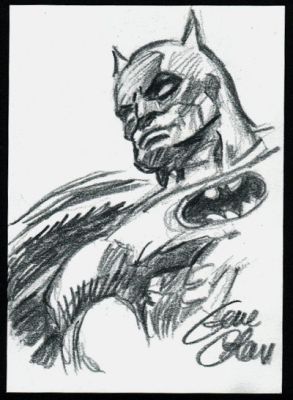 Gene Colan | Batman Sketch Card By Gene Colan (Undated) | Romitaman