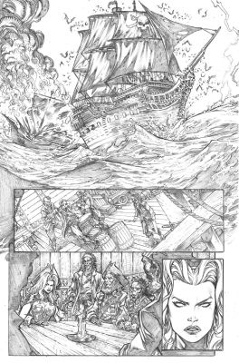 Alisson Rodrigues | Lady Death: Pirate Queen Page 15 | ComiConArt