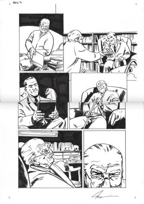 Jacob Phillips | The Peril of the Brutal Dark: an Ezra Cain Mystery Issue 02 Page 07 | Splash Page