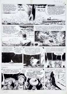 Paape, Eddy - Planche originale Marc Dacier T12 - L’or du vent d’est  (1976) | Catawiki