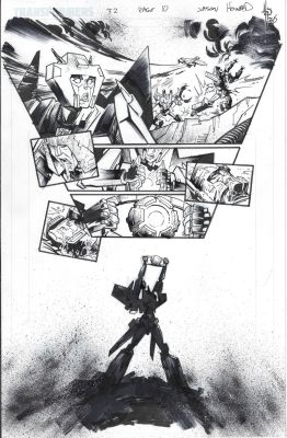 Jason Howard | Transformers (2023 Image) Issue 32 Page 10 | Splash Page