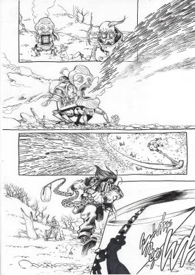 Ilias Kyriazis | Heavy Metal Magazine (2025) Millstone Issue 03 Page 12 | Splash Page