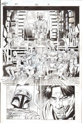 Lan Medina | Star Wars: Bounty Hunters #36 Issue 36 Page 3 | Next Comic Art