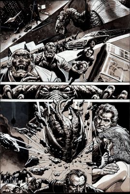 Delando Nino | Creepy #141 P 10 Wash-Tone Art (1982) | Romitaman