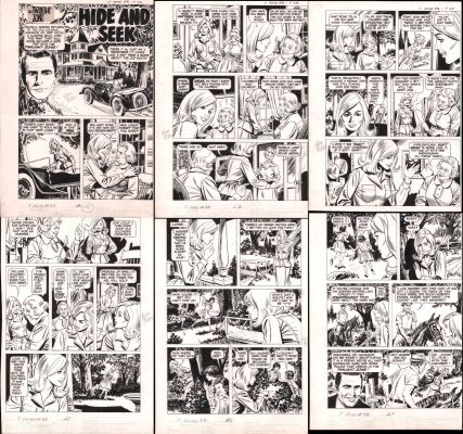 Frank Bolle | Twilight Zone #83 ’Hide And Seek’ Full 6Pg Story - Signed - 1978 | Anthony’s Comic Book Art