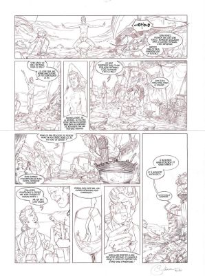 Salomone Paul | Planche originale 12 L’HOMME QUI N’AIMAIT PAS LES ARMES A FEU du tome 1 Chili con Carnage par SALOMONE | Galerie Napoléon