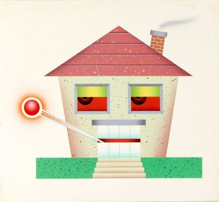 Draper, Chad - Magazine / Newspaper Illustration - Hot House 1980S | Cool Lines Art