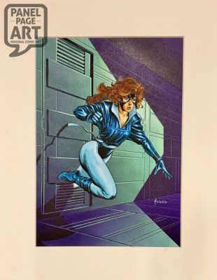 Joe Jusko - Marvel Masterpieces Card 75 - Shadowcat - Art