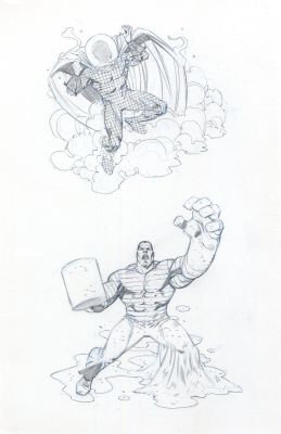 Pat Olliffe | Mysterio & Sandman | Catskill Comics