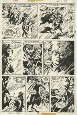 Gene Colan, Tom Palmer | Dracula Issue 60 Page 23 | Albert Moy