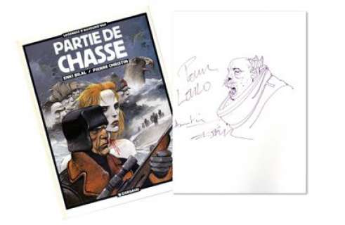 Bilal, Enki | Partie de chasse Album en édition originale enrichi... | Cornette de St Cyr