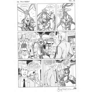 Luigi Piccatto – Dylan Dog – Pink Rabbit Tav.84 | Marco Lucchetti Art Gallery