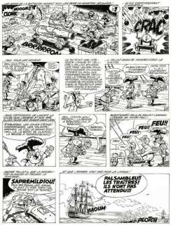 Remacle | Les Aventures du Vieux Nick, planche n°6 Ã  l’encre de… | Septimus