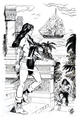 Chris Nye | Belit And Conan the Barbarian | Catskill Comics