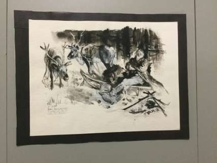 Follet, René - Dessin original Ivan Zourine (1994) | Catawiki