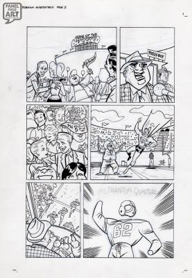 Darwyn Cooke | Dc Comics Presents: Superman # 1 Page 5 | Panel Page Art