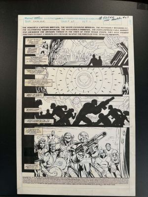 Alan Davis | Excalibur Issue 67 Page 1 | RGLArt