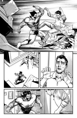 Julius Ohta | Wolverine Issue 23 Page 17 | ComiConArt