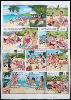 GÃ¼rsel, GÃ¼rçan - Planche originale - Sea, sex and sun | Catawiki