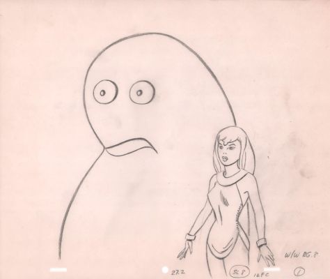 Animation Art | Herculoids Animation Production Drawing - Sc8 | Anthony’s Comic Book Art