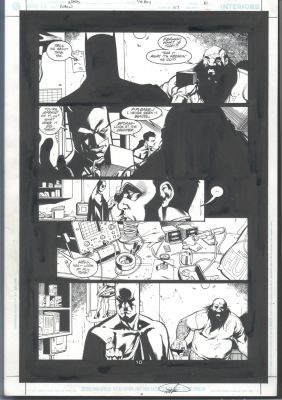 Pete Woods Andrew Pepoy | Pete Woods Art - Batman And Robin Interrogate Yak Issue Robin # 117 Page 10 | Koch Comic Art