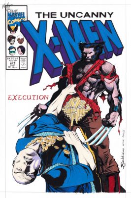 Kajo Baldisimo | Uncanny X-Men #276 Issue 276 Page Cover | Next Comic Art