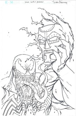 Tyler Kirkham | Venom Lethal Protector II #2 Prelim - Signed - 2023 | Anthony’s Comic Book Art