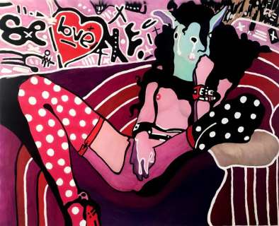 Maxemmed - 2 original plates "Love" and "L’americana" (2014) | Catawiki