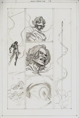 Juan Ferreyra | Absolute Superman Issue 23 Page 16 | ComiConArt