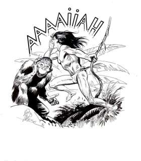 Renato Polese - Polese - Tarzan portfolio art
