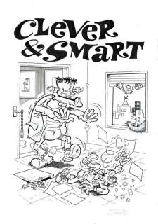 Clever & Smart - Original Cover - 1 Dessin(s) original - EO | Catawiki