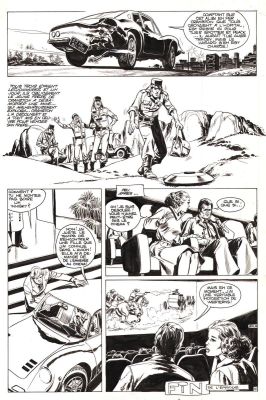 Marcello Rafael Carlo | Planche originale 12 AMICALEMENT VOTRE histoire courte - En avant le Western - Pif 361 | Galerie Napoléon