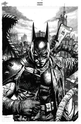 Mico Suayan | Absolute Batman #24 Issue 24 Page Cover | Next Comic Art