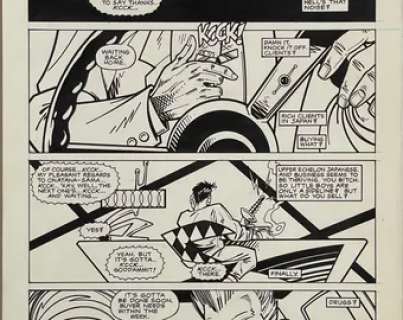 Pander Brothers | Grendel: Devil’s Legacy #4 / Pg. 13 - Original Page by the Pander Brothers | Pander Brothers