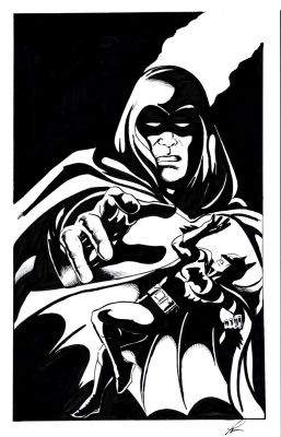 Lou Manna | Batman & Spectre Pinup | Romitaman