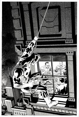 Mike Zeck | Punisher #4 Cover Recreation (1 & Only Punisher #4 Cover All Drawn By Mike Zeck!) 2000 | Romitaman