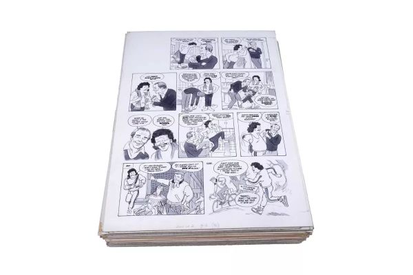 Lot 26 - Artwork for Look-in’s Cannon and Ball | Anderson & Garland