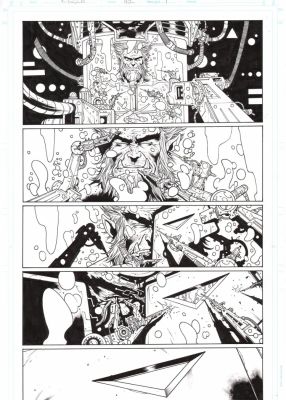 Paul Davidson – X-Force – 42p1 – Beast | Berserker Art
