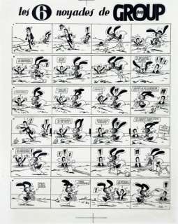 lot 37 - MONZON Ramon - GROUP-GROUP - Ensemble de 5 gags parus dans…