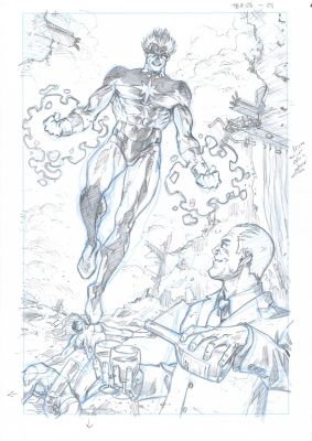 Fernando Blanco | THUNDERBOLTS #123 P. 1 (prelim) | The Green Room