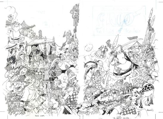 Sergio Aragonés | 1.) SERGIO ARAGONÉS: Groo: The Hogs of… | Galerie Laqua