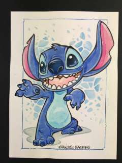 Stitch - Francesco Barbieri - original illustr. | Catawiki