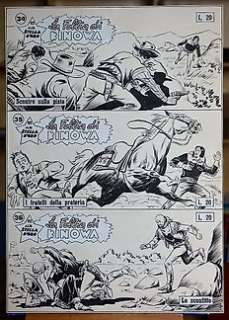 Kinowa - Albi stella d‘oro VII nn. 34/36 - Pietro Gamba - 3x original cover - Page volante - EO - (1961) 
