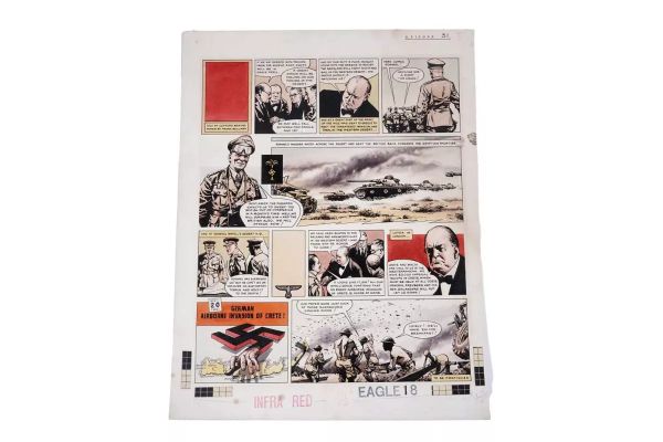 Sir Winston Churchill by Frank Bellamy | misc / divers